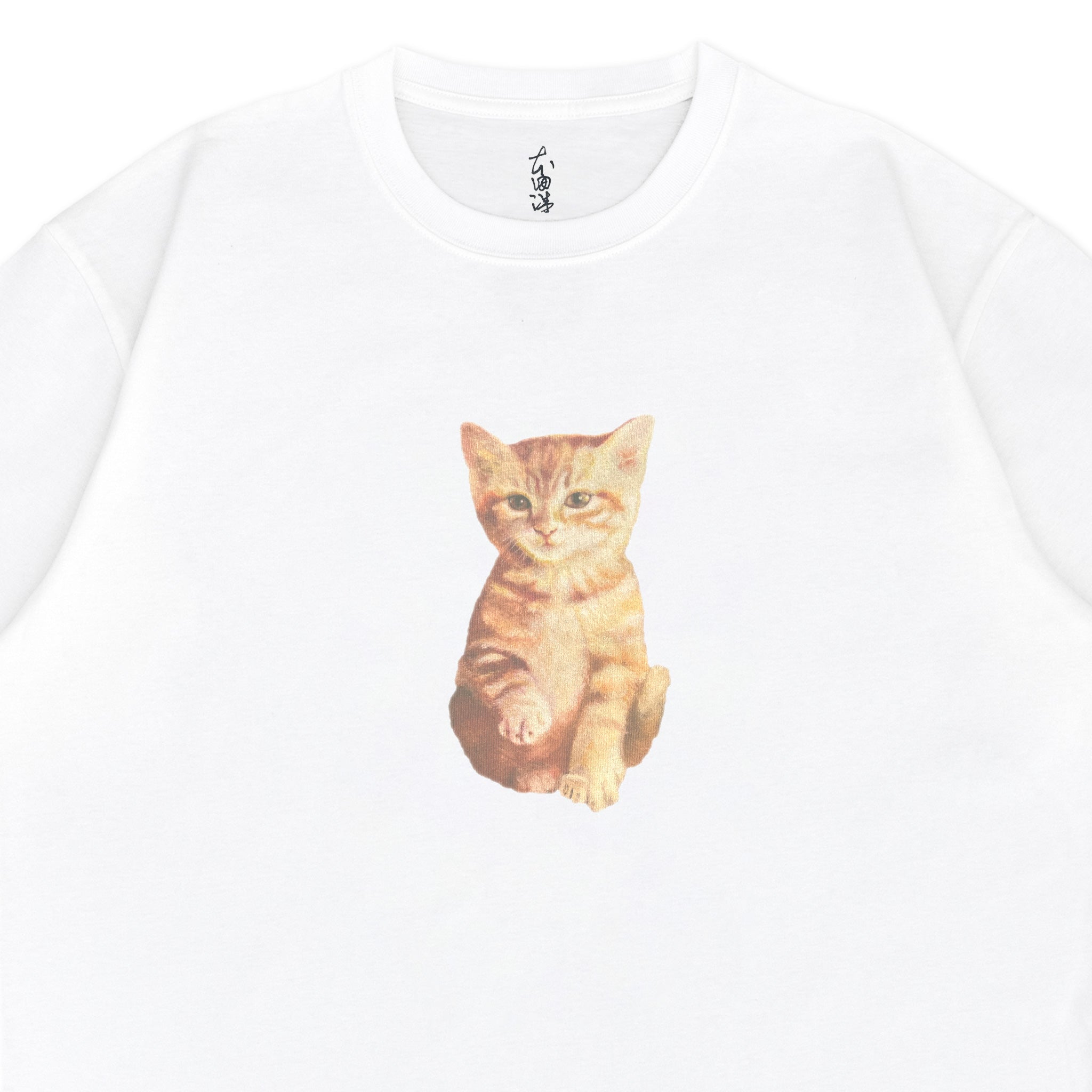 透明の猫 Tシャツ