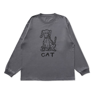 CAT DOG 長袖Tシャツ