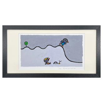 【受注生産】11「ゆっくりおでかけ」より 版画（限定部数・直筆サイン入り）