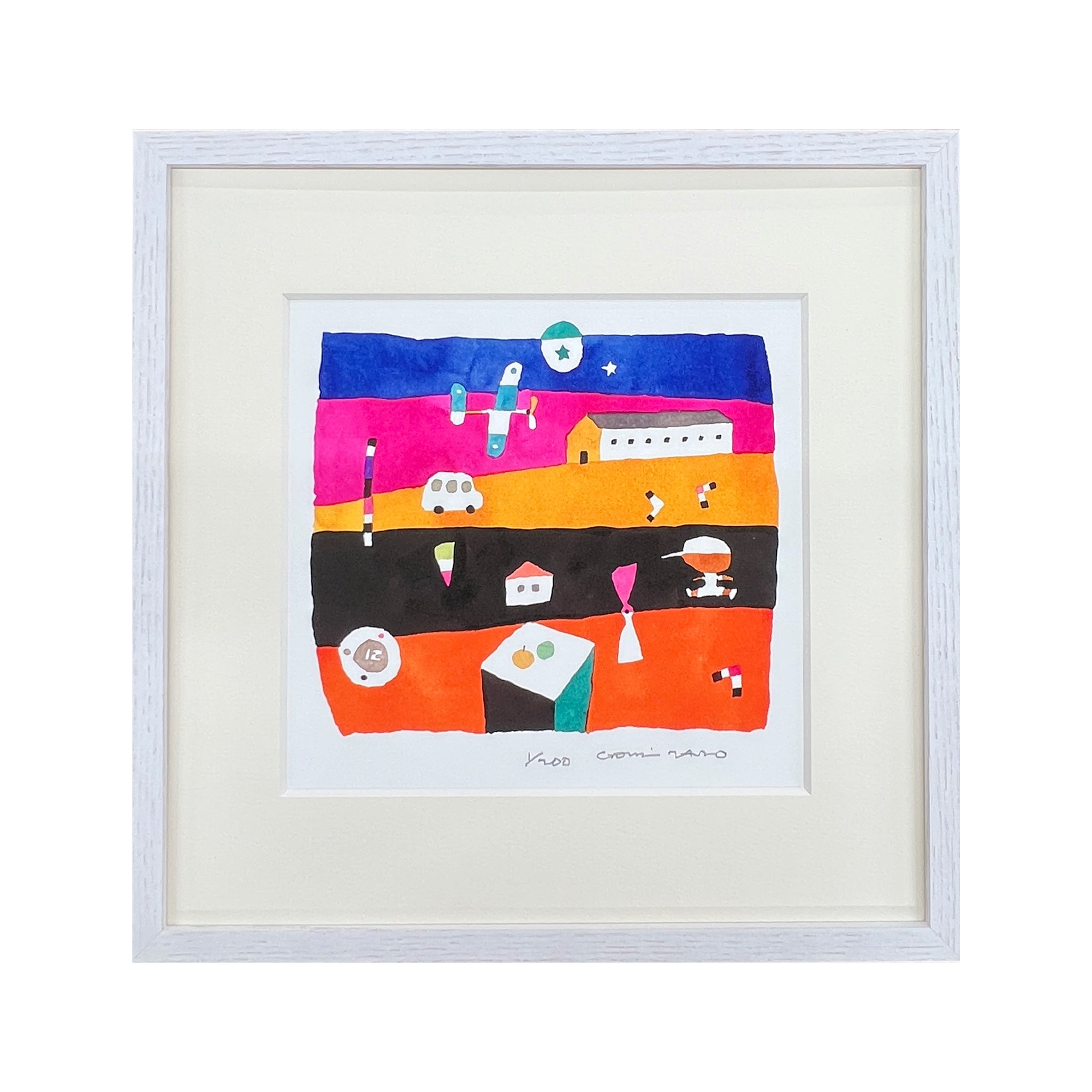 【受注生産】21「すてきな日」 版画（限定部数・直筆サイン入り）