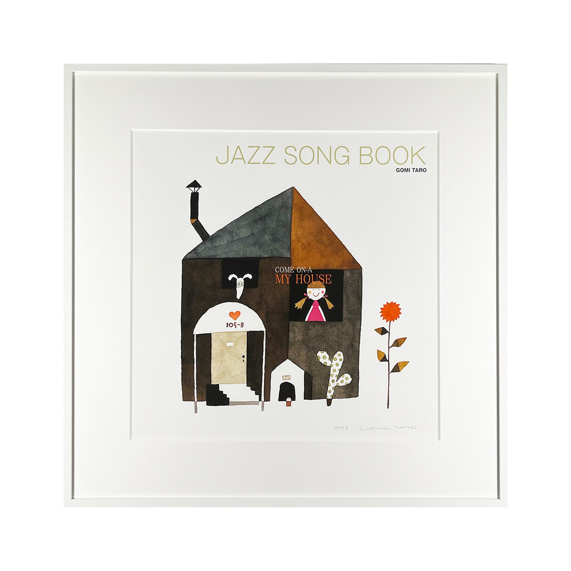 【受注生産】28 JAZZ SONG BOOK「COME ON A MY HOUSE」 ジークレー（直筆サイン入り）