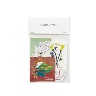 HONGAMA STICKER SET 03 ステッカーセット(5枚入り)