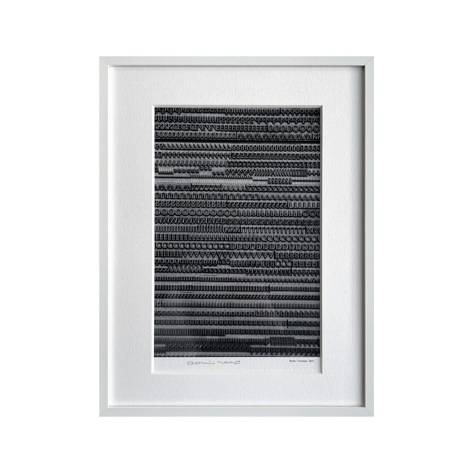 【受注生産】37「Berlin / Germany / 2014」ジークレー（直筆サイン入り）