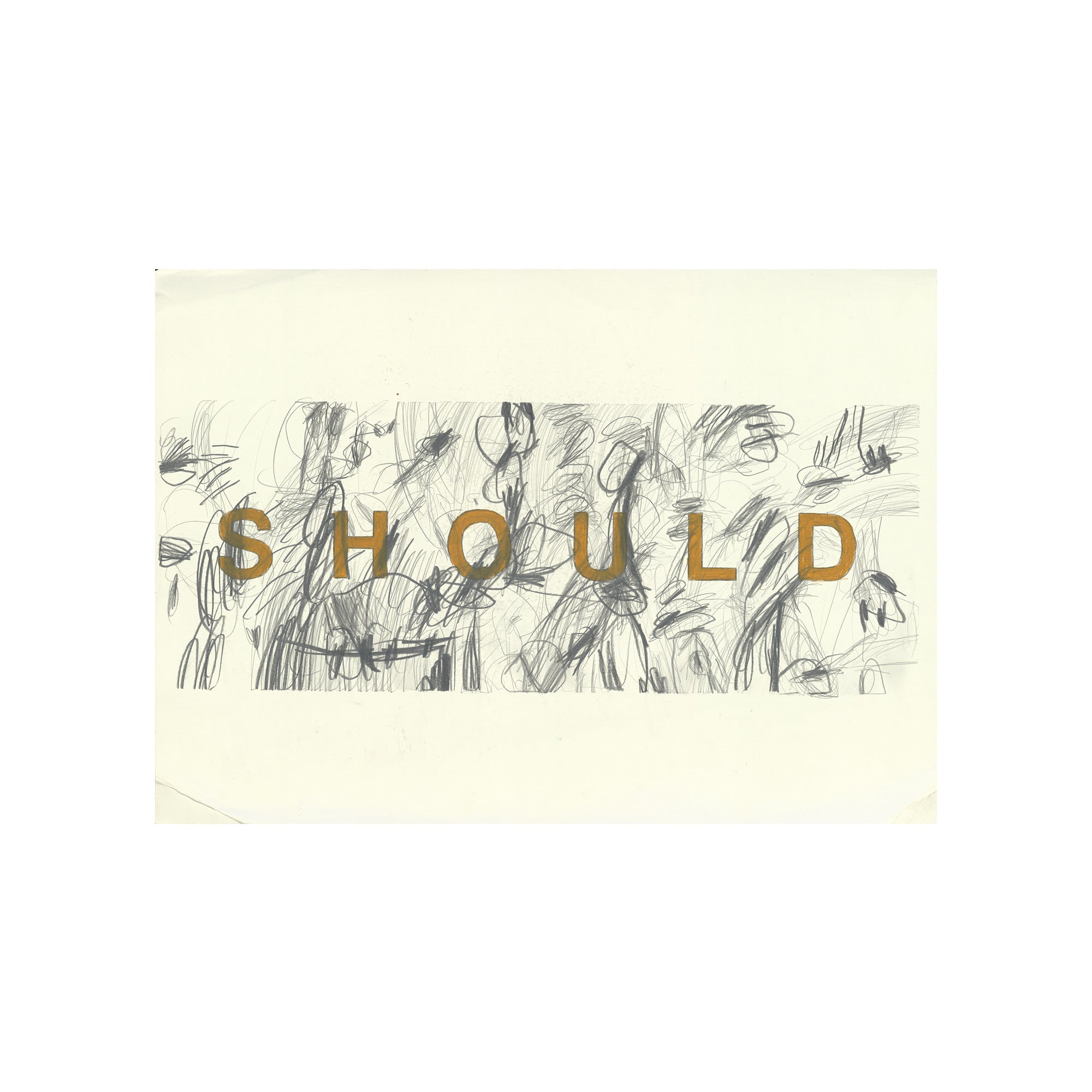 Barry Kamen「SHOULD」絵画 (No.20)