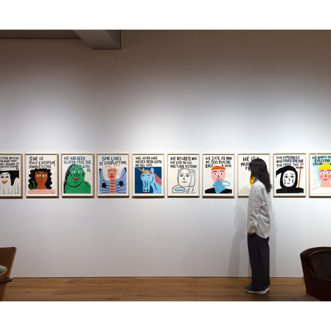 ホンガマ hongama 額入り原画イラスト LURF GALLERY | ARTWORKS｜作品紹介 HONGAMA｜ホンガマ No.17