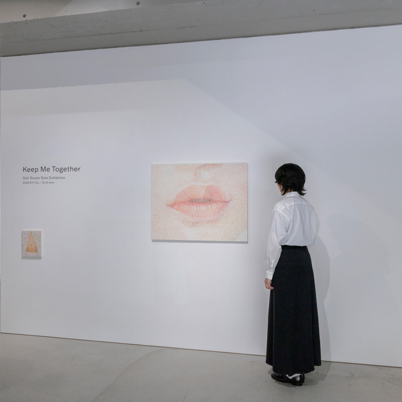 Soh Souen「身体の穴を穴だらけに描くシリーズより」2024 絵画