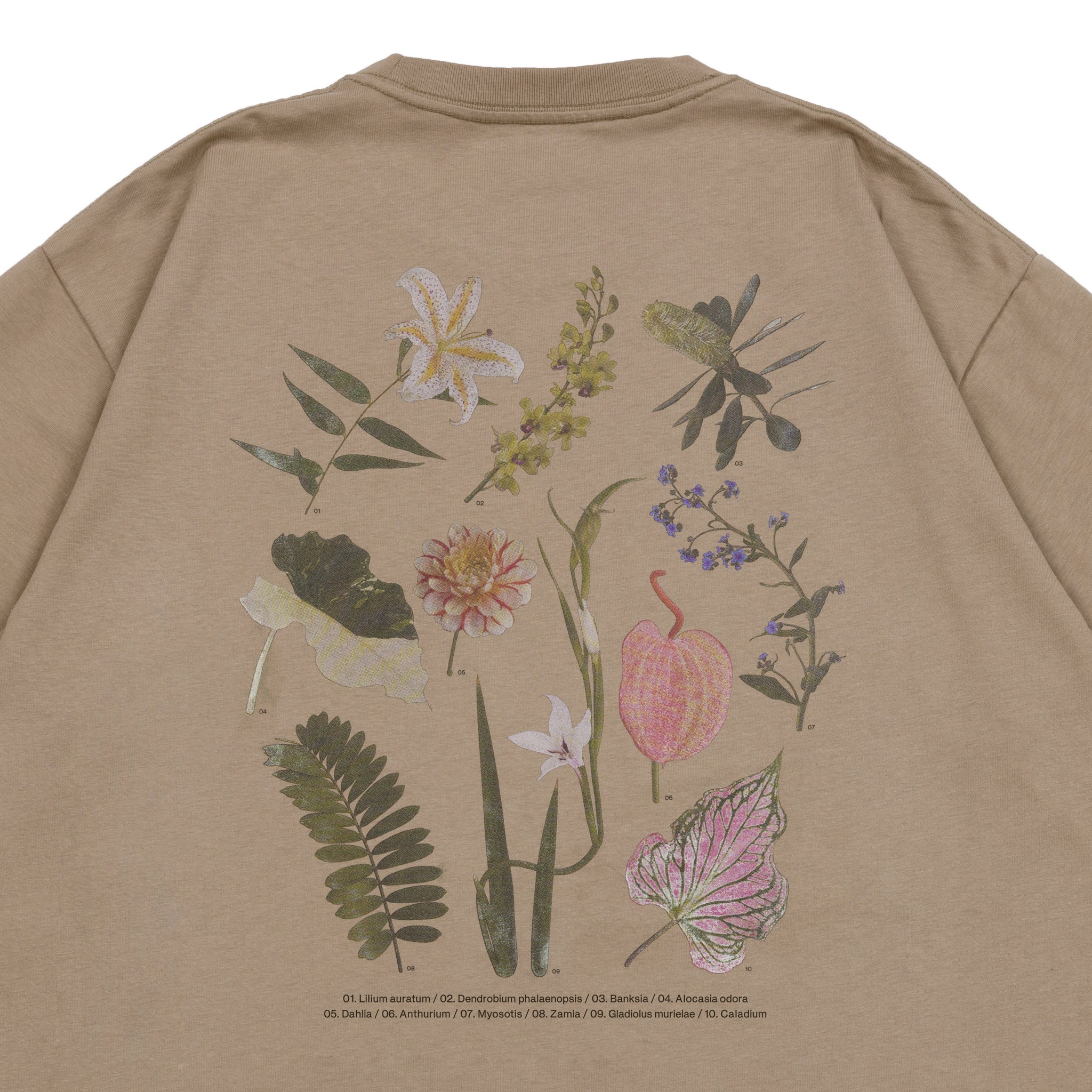 Flower List_A Tシャツ