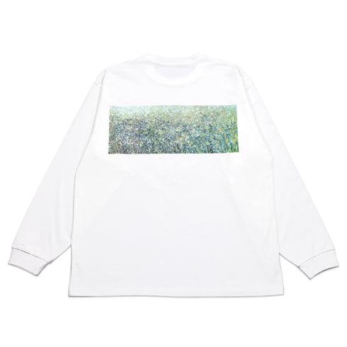 花と森 長袖Tシャツ