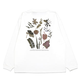 Flower List_A 長袖Tシャツ